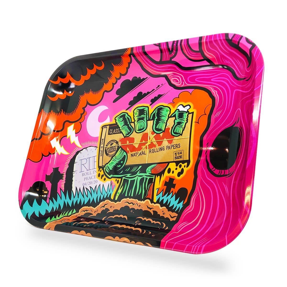 RAW Zombie Large Metalen Rolling Tray