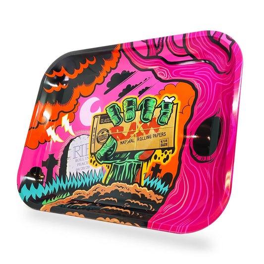 RAW Zombie Large Metalen Rolling Tray