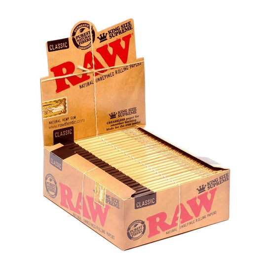 RAW Kingsize Slim Vloeitjes (50st/doos)